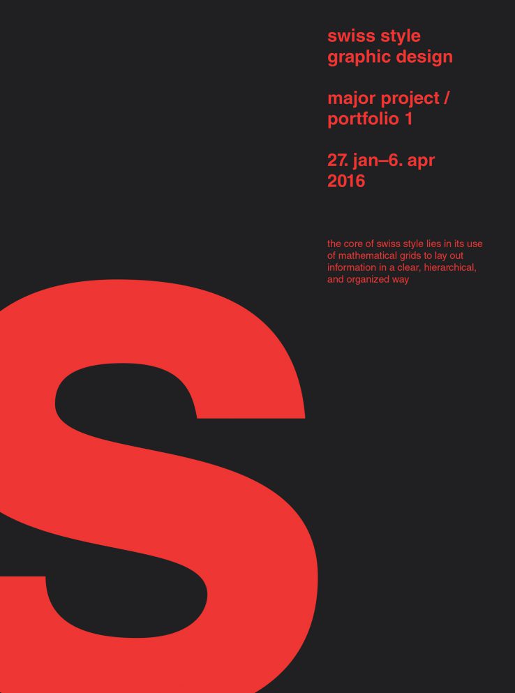 Swiss Style Posters – Keri Chau Design